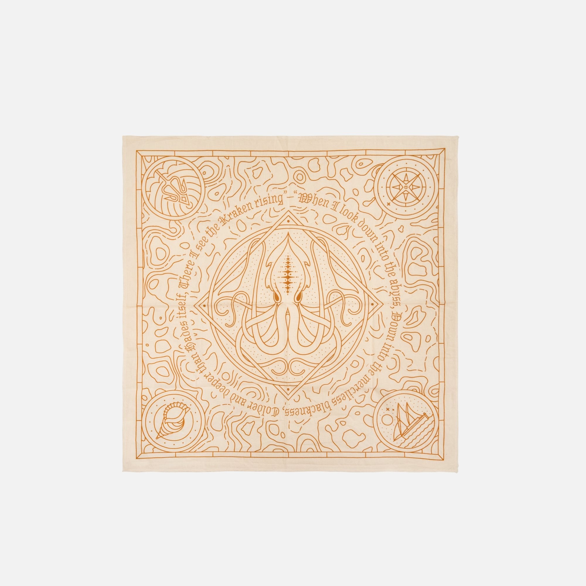 Kraken Off-White - Bandana - Toddy Inc – TODDY