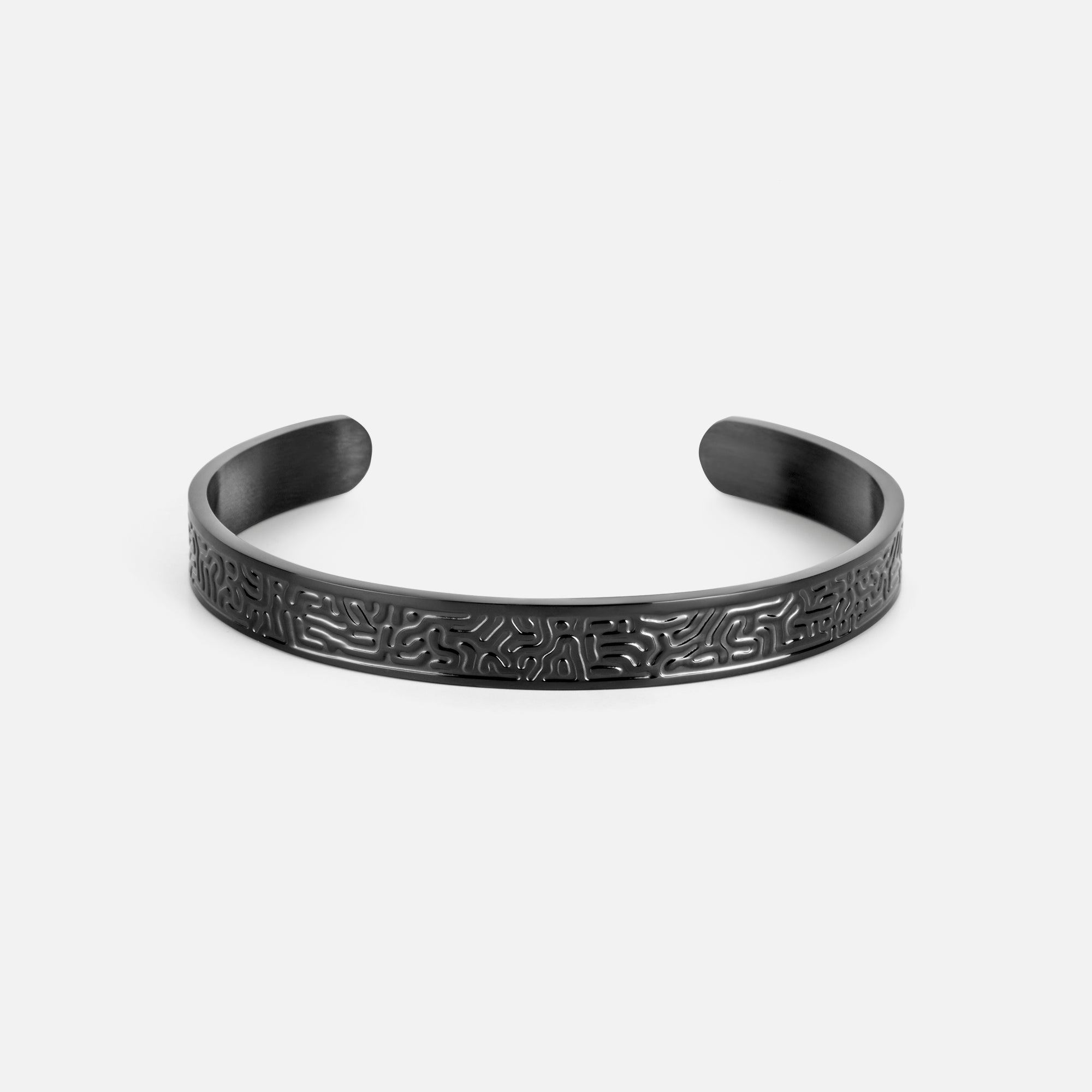 Hiri Cuff - Black Large - Bracelets For Sale Online | Toddy