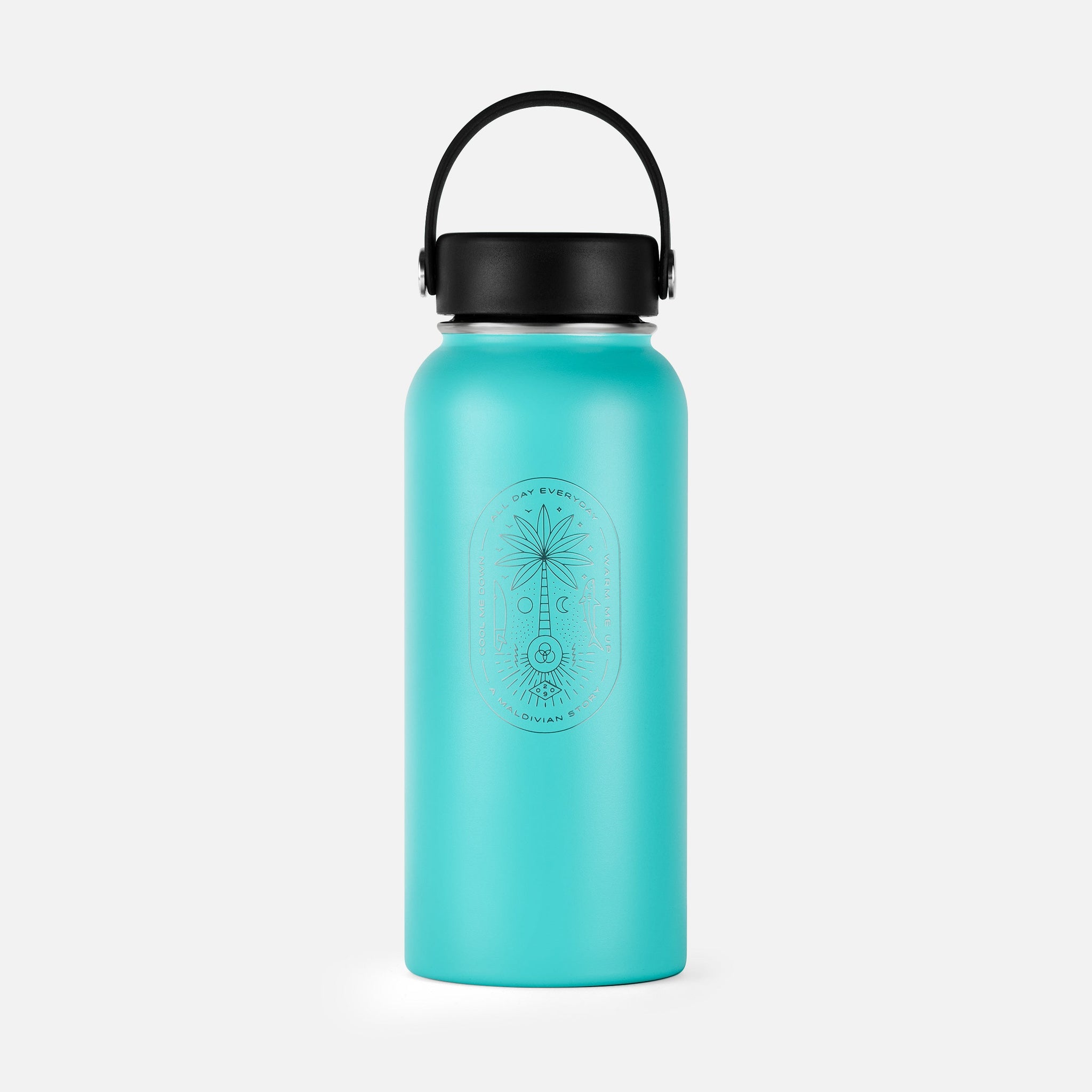 Reusable Flask - 1000ml - Teal - Toddy Inc