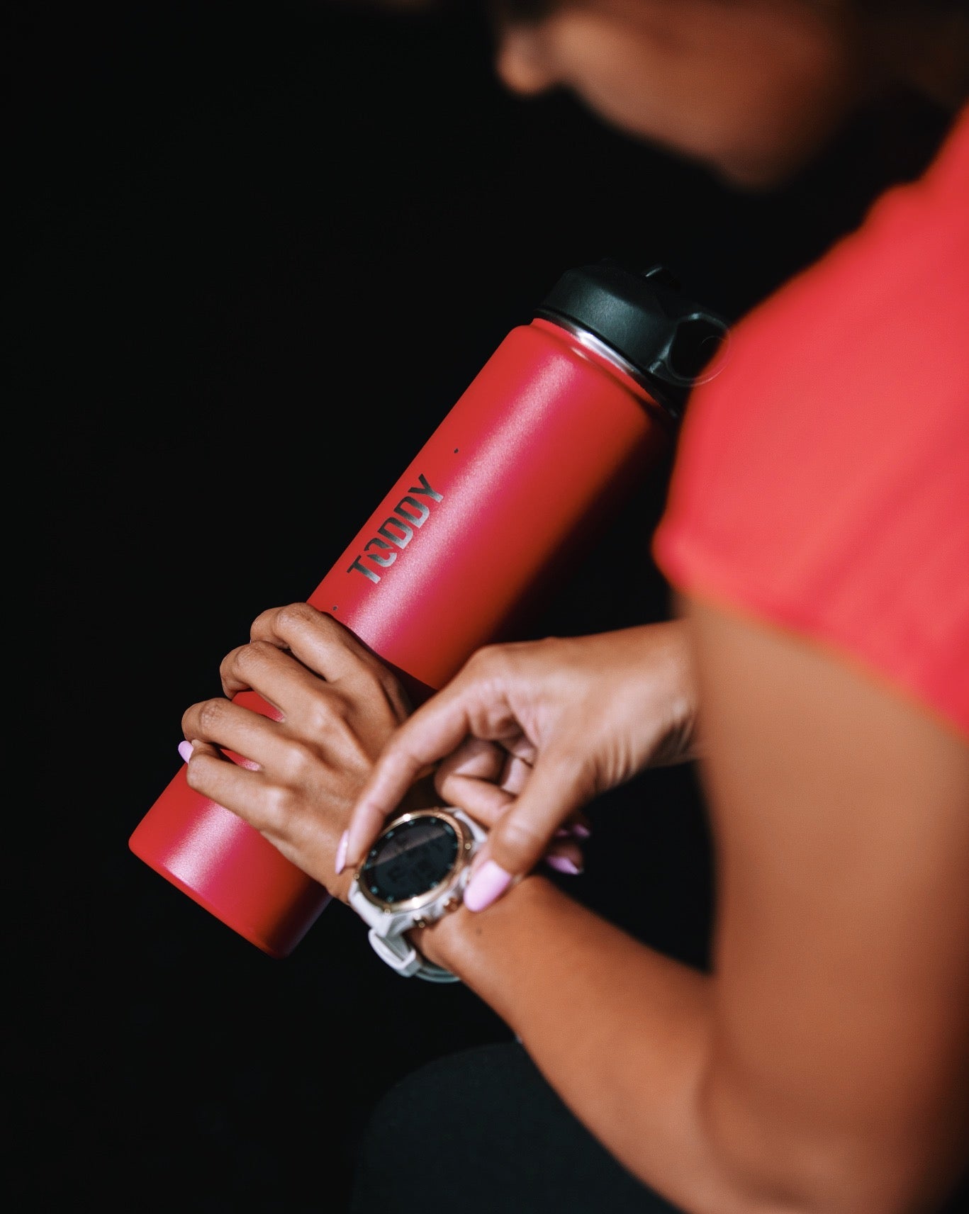 Reusable Flask - 750ml - Crimson Red - Thermos & Reusable Flask | Toddy