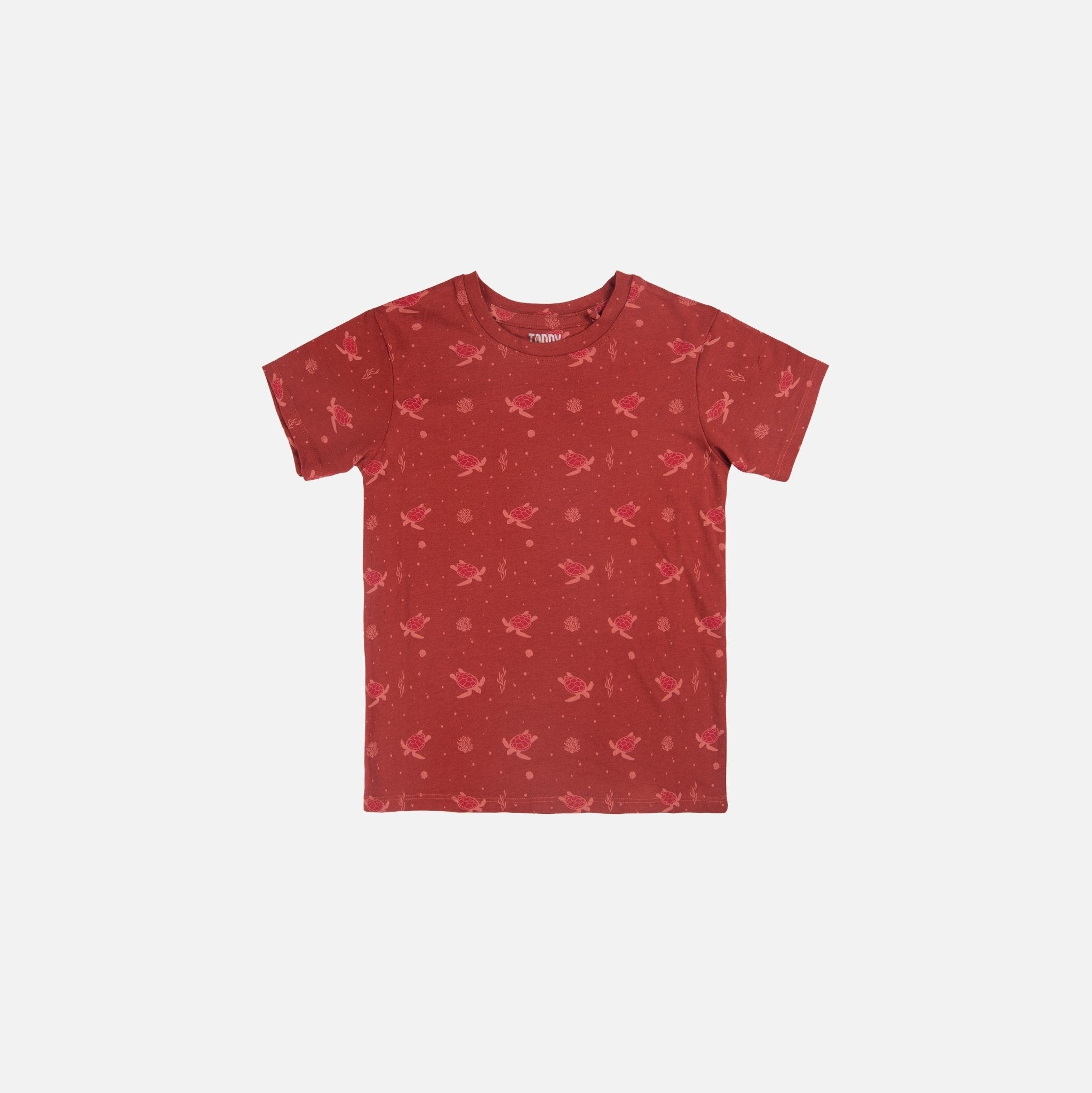 T-Shirts - Sea Turtles - Tomato - Kids | Toddy