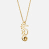 Seahorse Sterling Silver Necklace - Gold Jewelry For Sale | Toddy