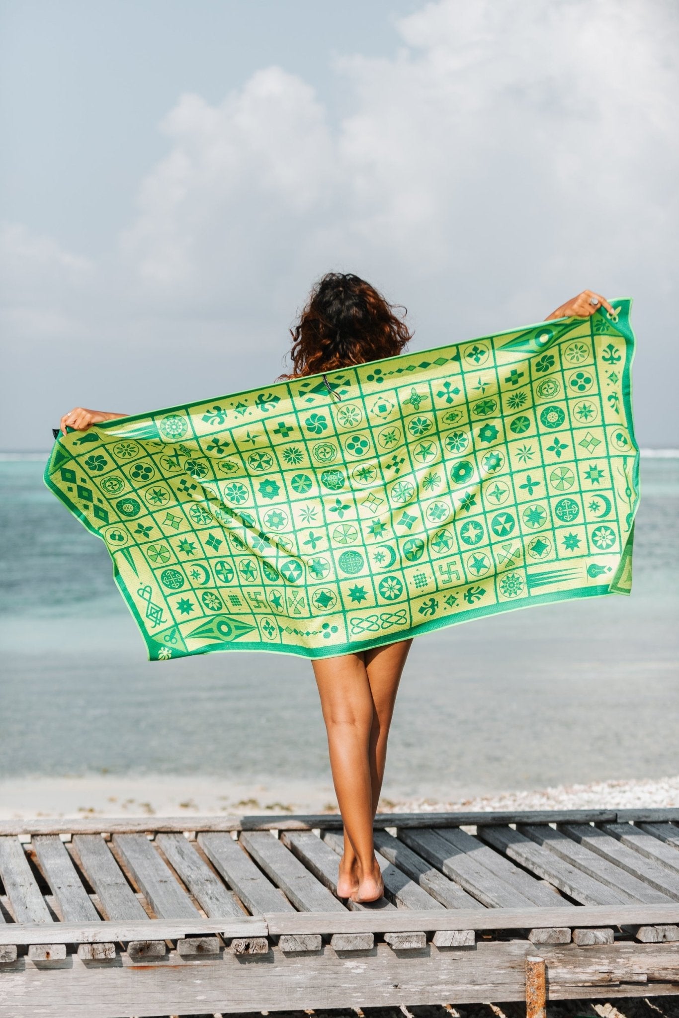 Talisman Fluoro - Beach Towel For Sale Online - Stylish Towels | Toddy