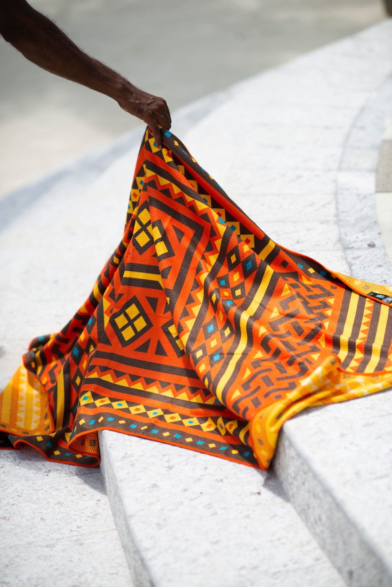 Thundu Kunaa Tribe - Beach Towel For Sale Online - Stylish Towels | Toddy