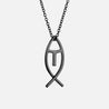 Tuna Sterling Silver Necklace - Black Jewelry For Sale | Toddy